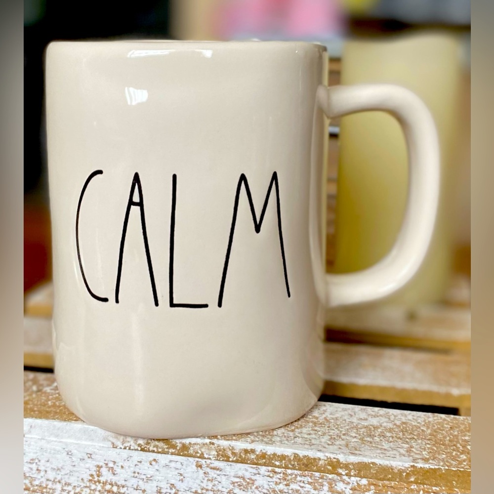 Rae Dunn  Calm mug 16oz